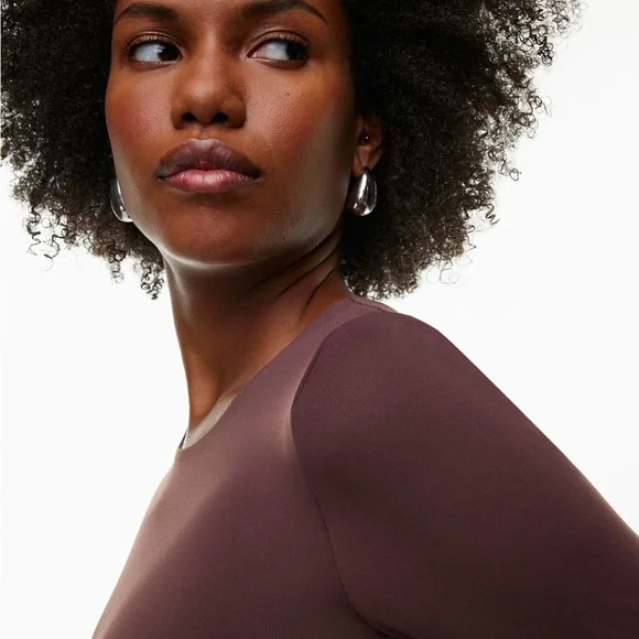 *BRAND NEW* Aritzia Babaton Contour Crew Longsleeve Bodysuit - Picture 7 of 10